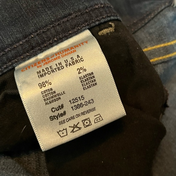 Citizen of Humanity Dani Cropped Straight leg Jean - Picture 6 of 8